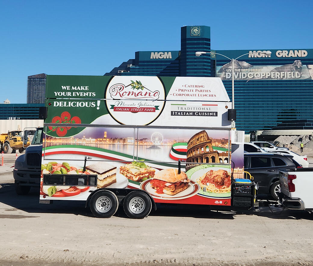 ITALIAN FOOD TRUCK, LAS VEGAS, ROMANO